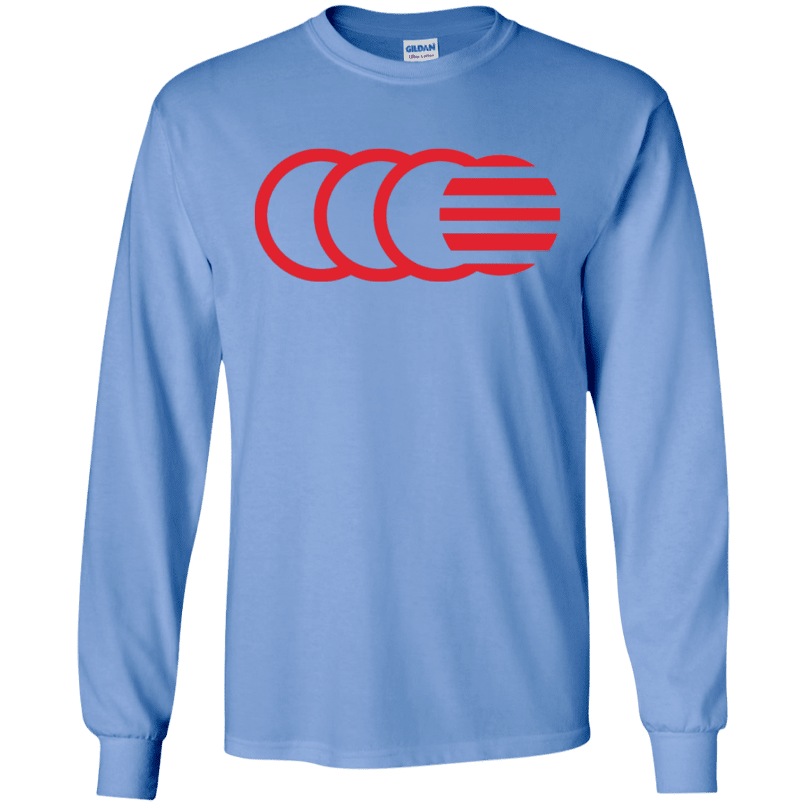 T-Shirts Carolina Blue / S That's No Moon Men's Long Sleeve T-Shirt