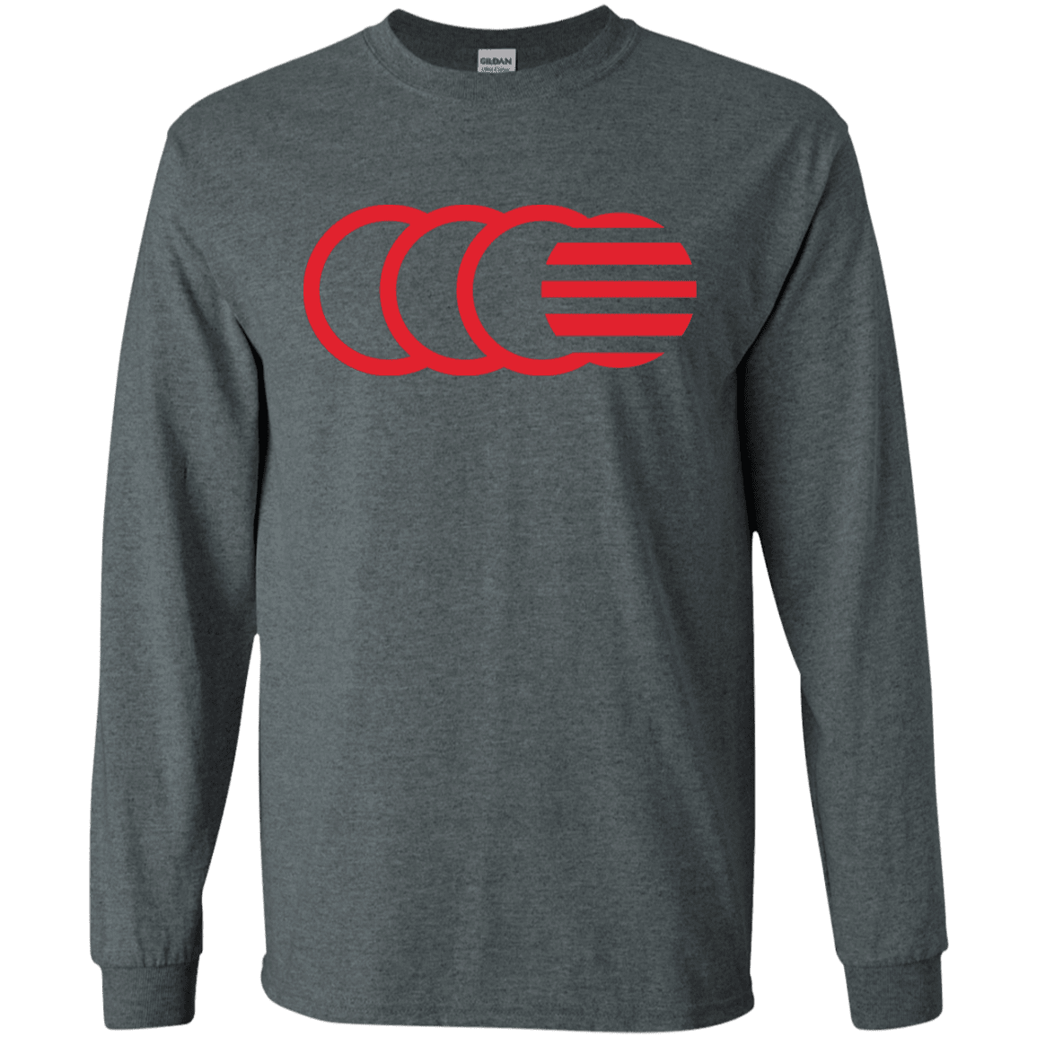 T-Shirts Dark Heather / S That's No Moon Men's Long Sleeve T-Shirt