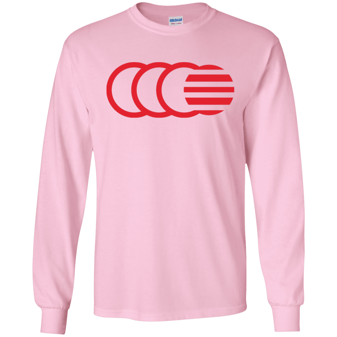 T-Shirts Light Pink / S That's No Moon Men's Long Sleeve T-Shirt