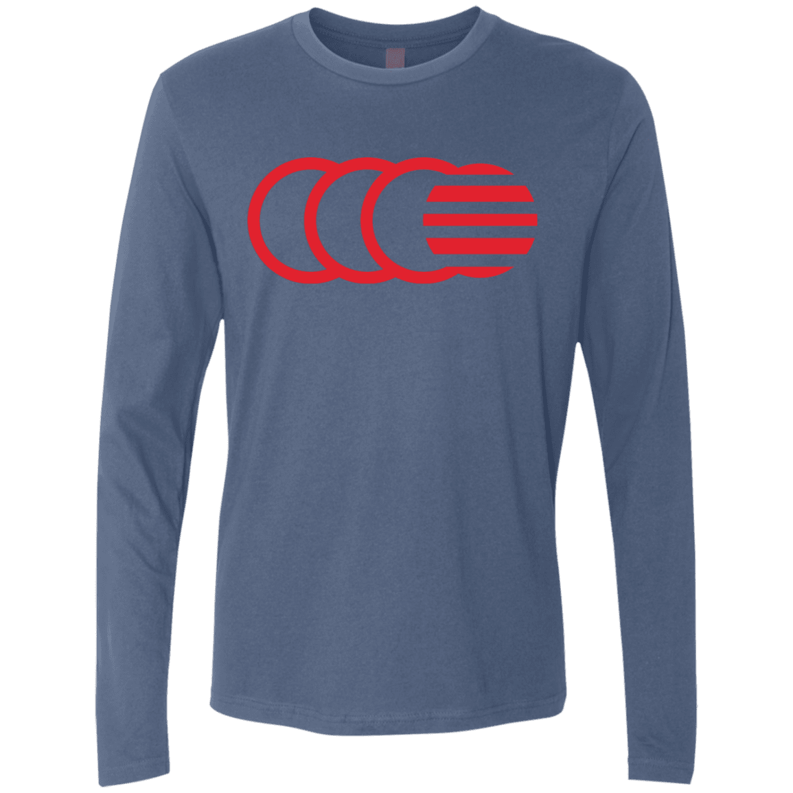 T-Shirts Indigo / S That's No Moon Men's Premium Long Sleeve