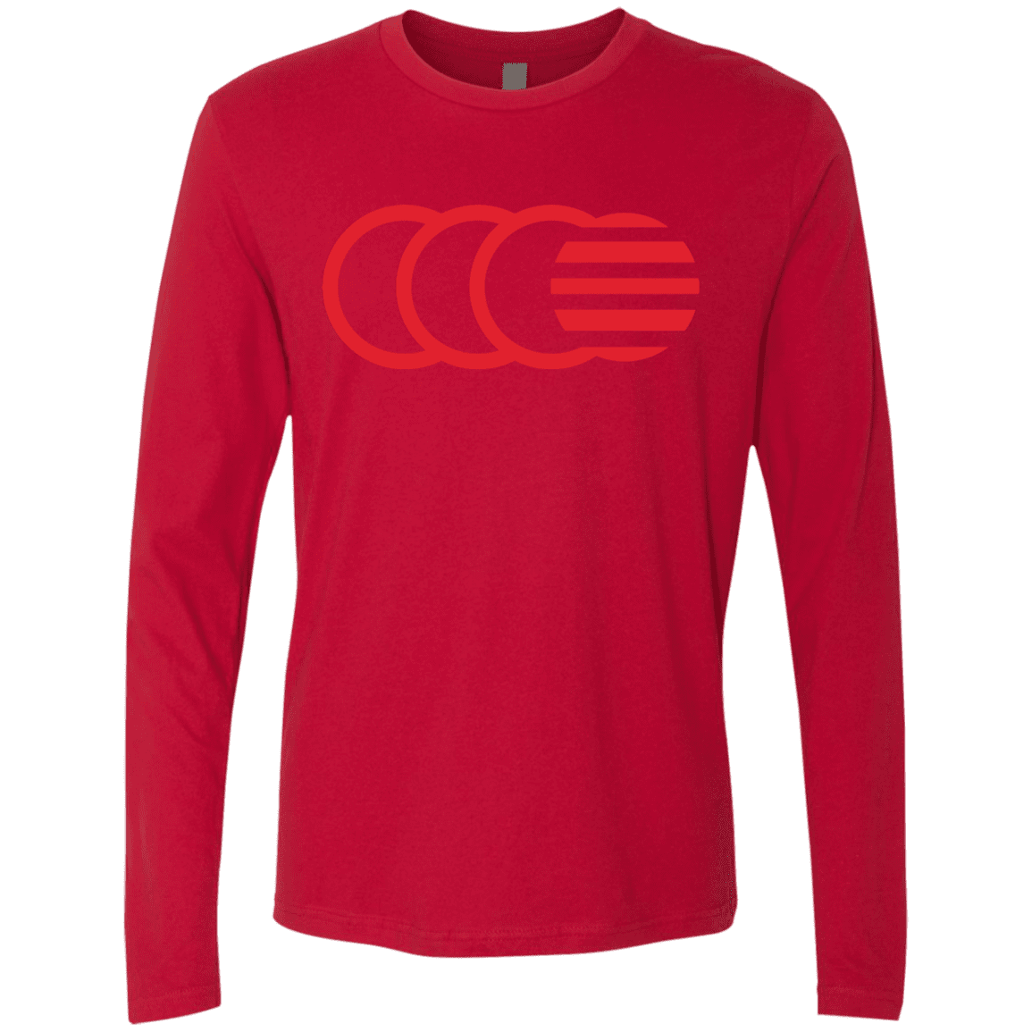 T-Shirts Red / S That's No Moon Men's Premium Long Sleeve