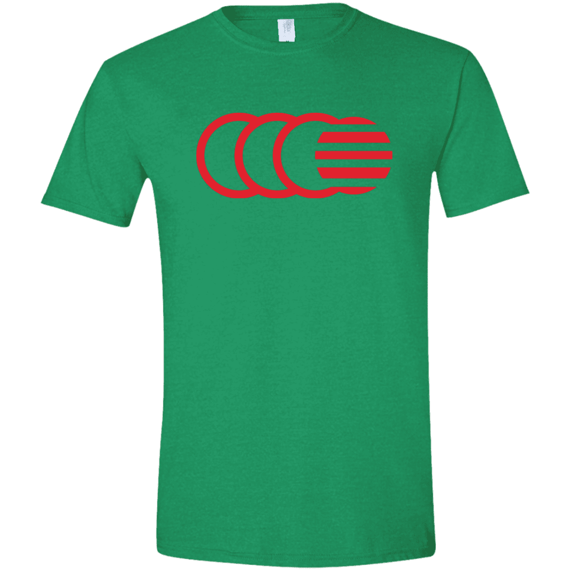 T-Shirts Heather Irish Green / S That's No Moon Men's Semi-Fitted Softstyle