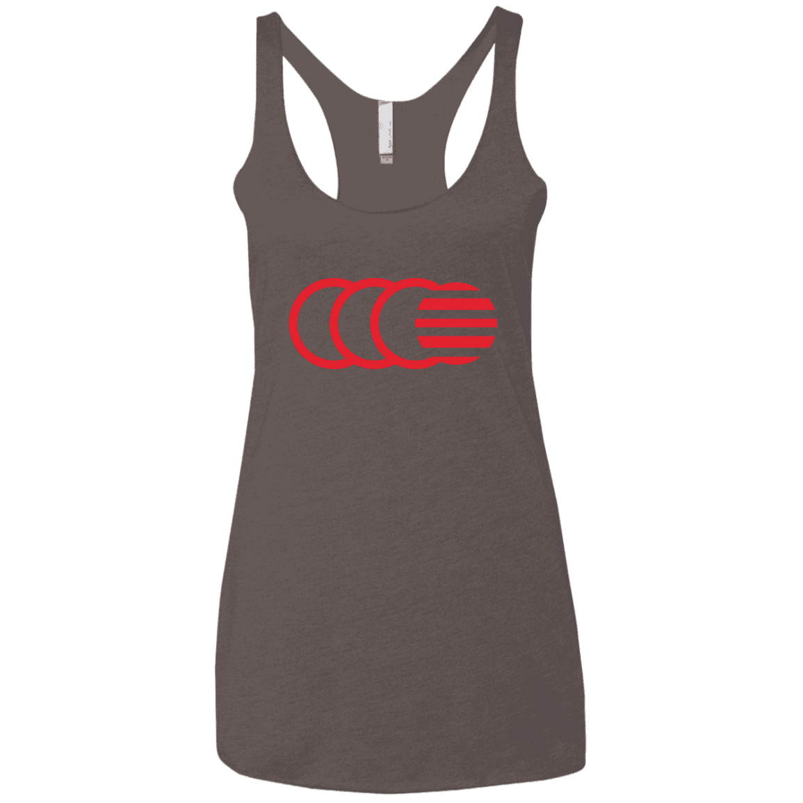 T-Shirts Macchiato / X-Small That's No Moon Women's Triblend Racerback Tank