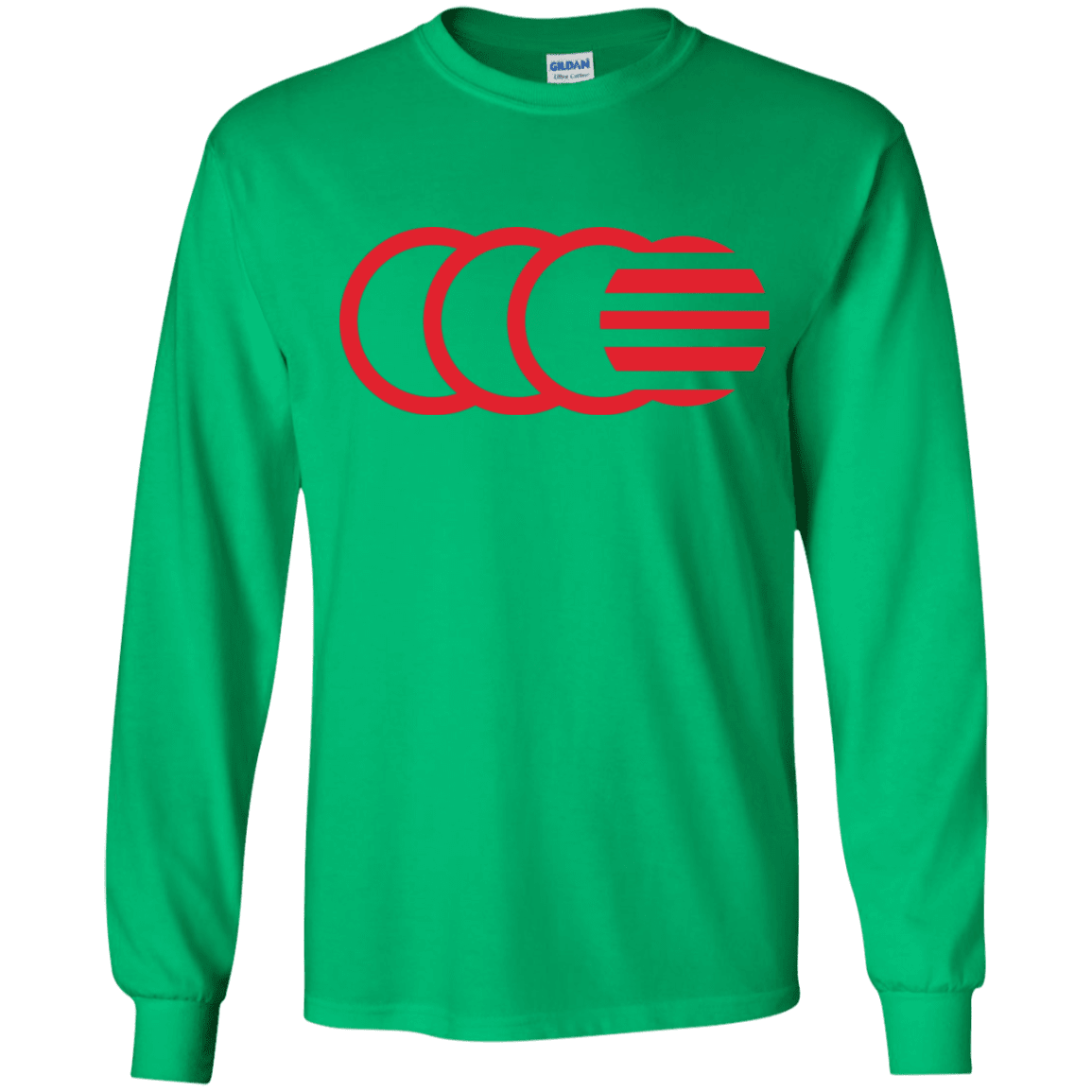 T-Shirts Irish Green / YS That's No Moon Youth Long Sleeve T-Shirt