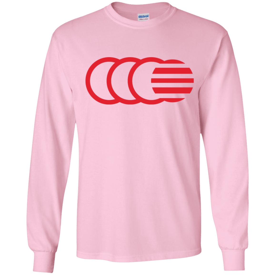 T-Shirts Light Pink / YS That's No Moon Youth Long Sleeve T-Shirt