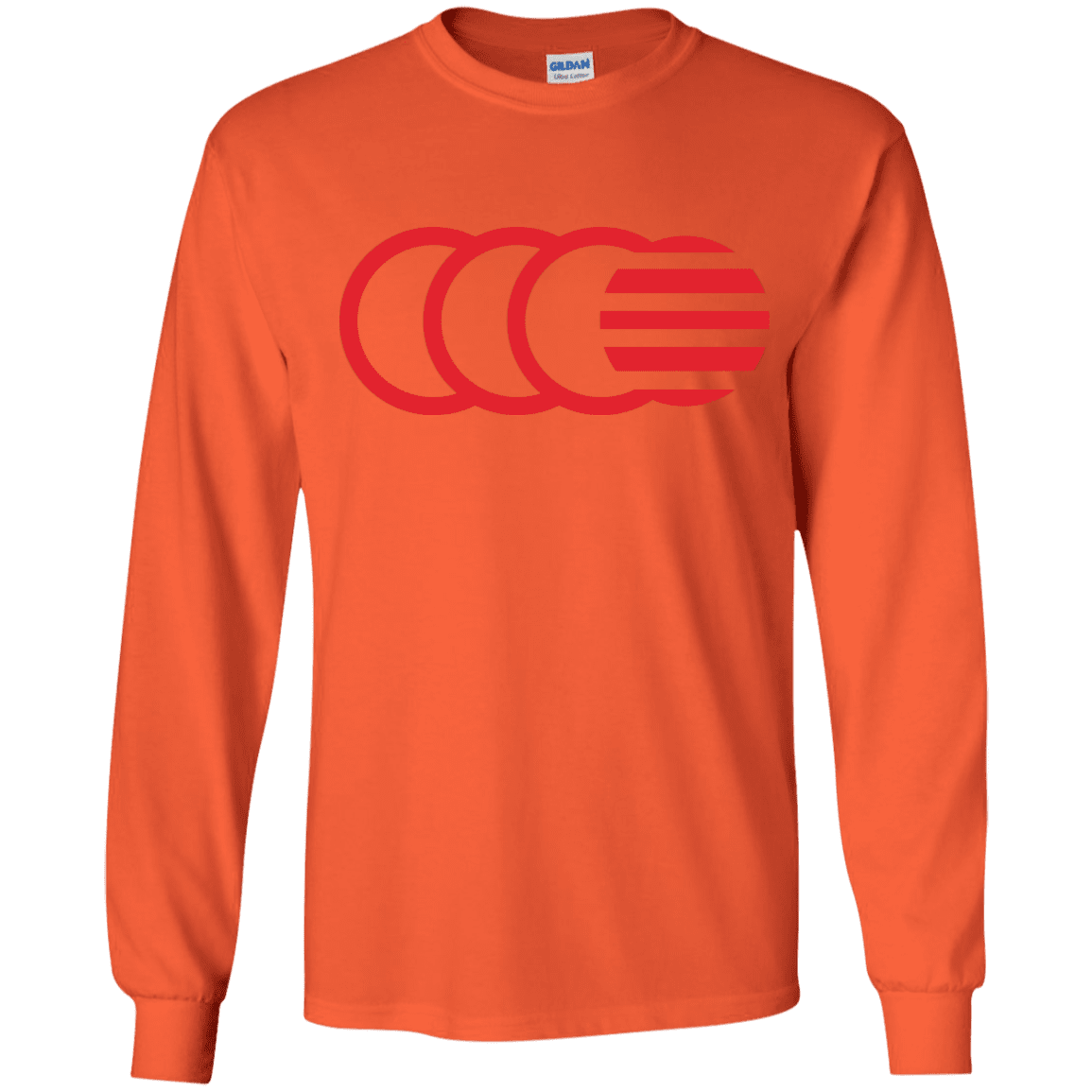 T-Shirts Orange / YS That's No Moon Youth Long Sleeve T-Shirt