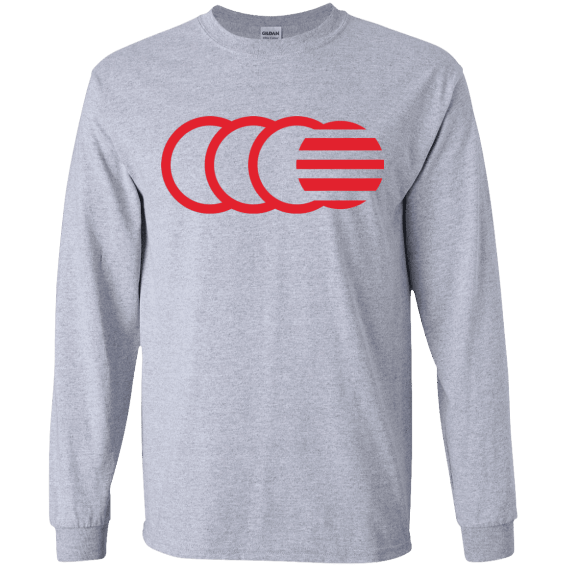 T-Shirts Sport Grey / YS That's No Moon Youth Long Sleeve T-Shirt