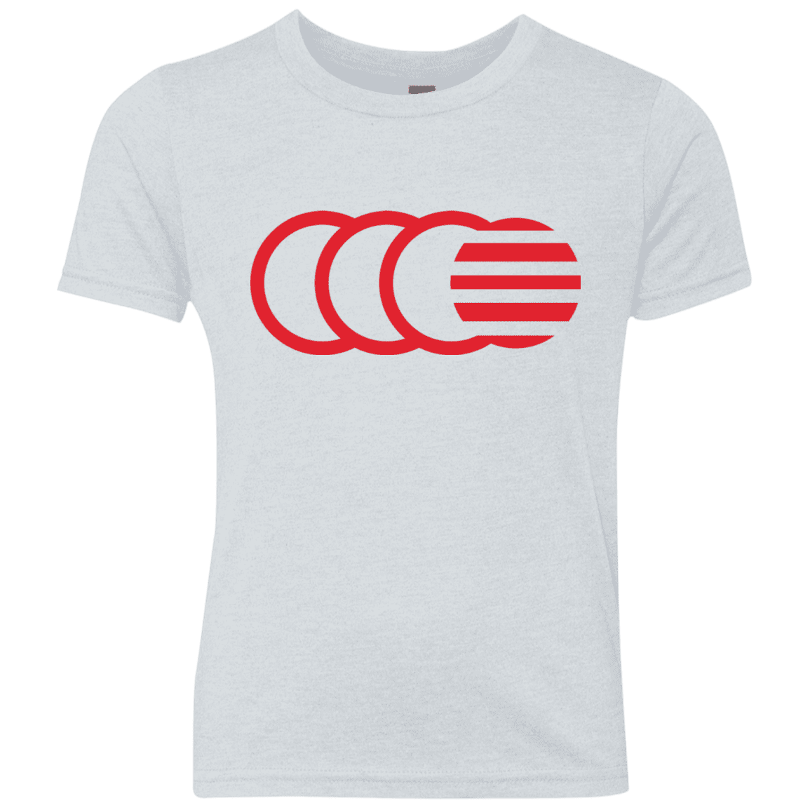 T-Shirts Heather White / YXS That's No Moon Youth Triblend T-Shirt