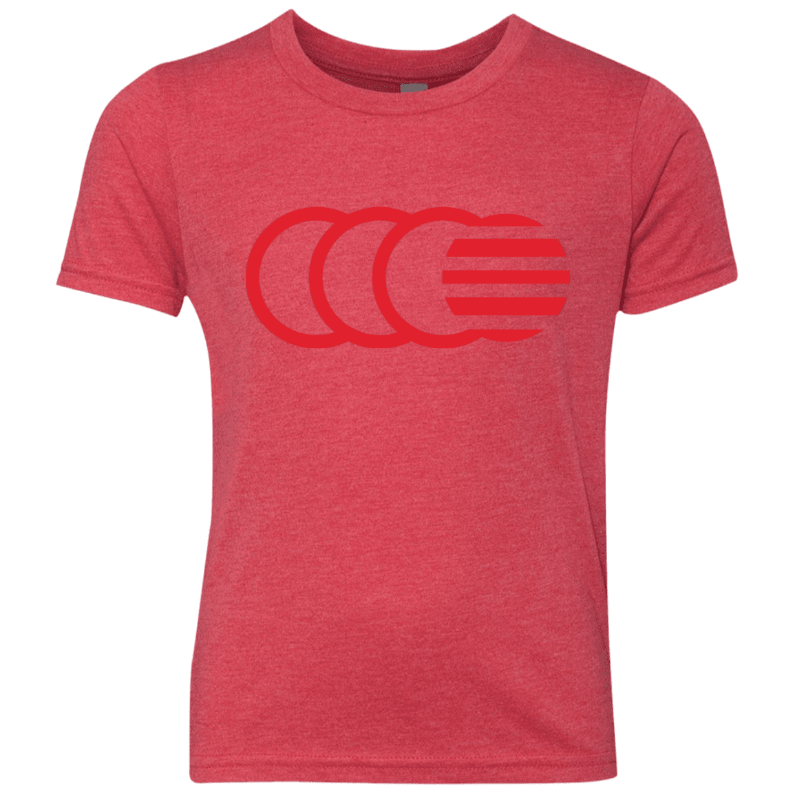 T-Shirts Vintage Red / YXS That's No Moon Youth Triblend T-Shirt
