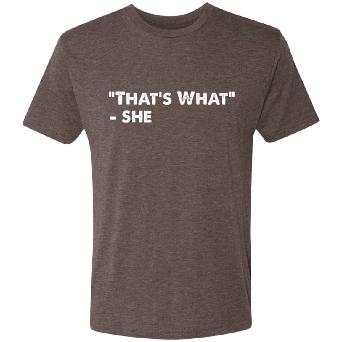 That's What She Said Men's Triblend T-Shirt
