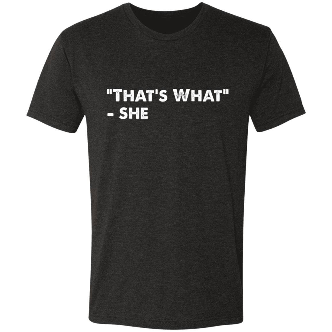 That's What She Said Men's Triblend T-Shirt
