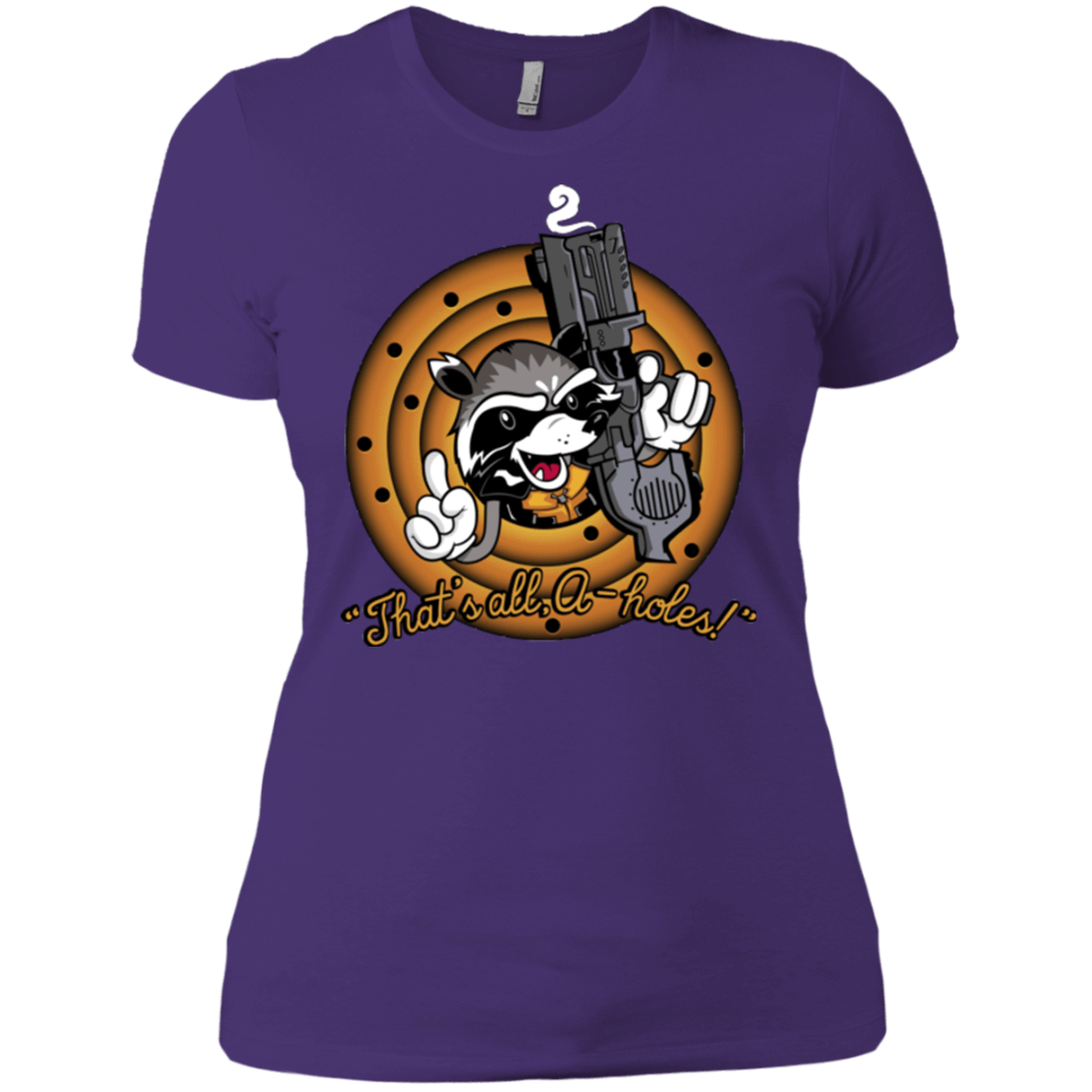 T-Shirts Purple / X-Small Thats All A-Holes Women's Premium T-Shirt