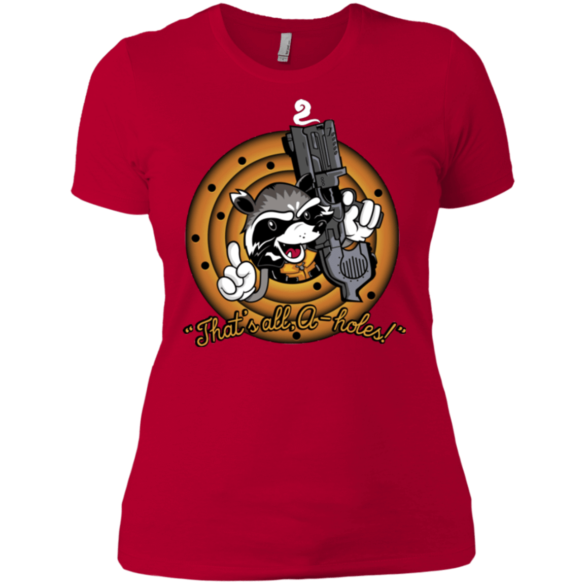 T-Shirts Red / X-Small Thats All A-Holes Women's Premium T-Shirt