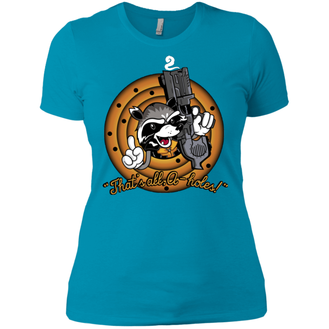 T-Shirts Turquoise / X-Small Thats All A-Holes Women's Premium T-Shirt