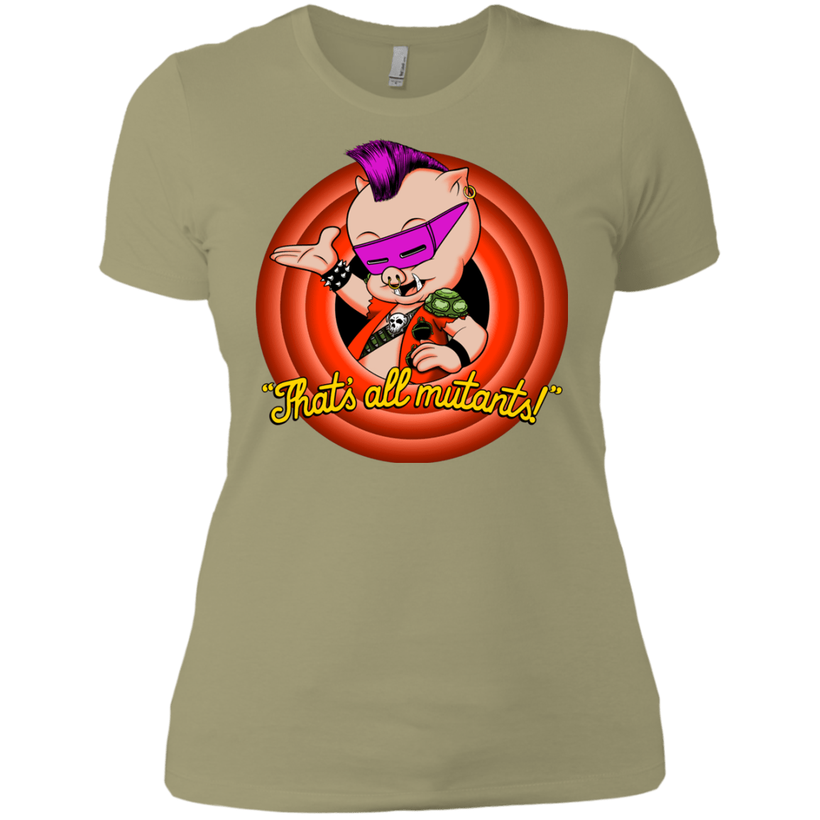 T-Shirts Light Olive / X-Small Thats all Mutants Women's Premium T-Shirt