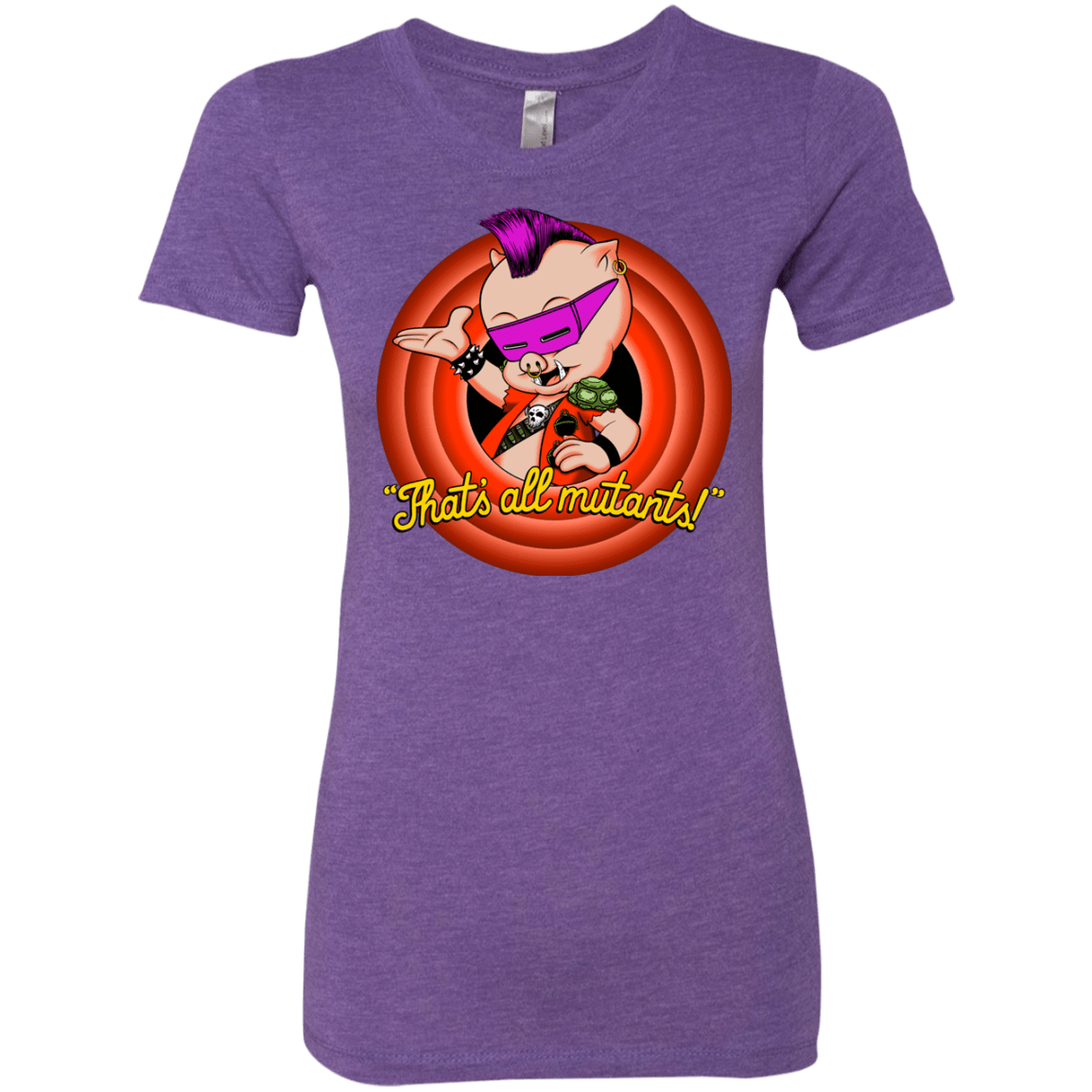 T-Shirts Purple Rush / S Thats all Mutants Women's Triblend T-Shirt