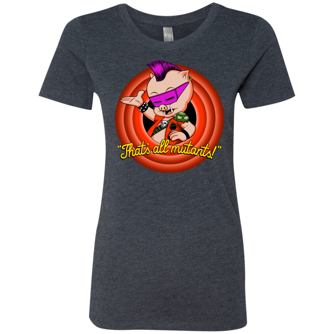 T-Shirts Vintage Navy / S Thats all Mutants Women's Triblend T-Shirt