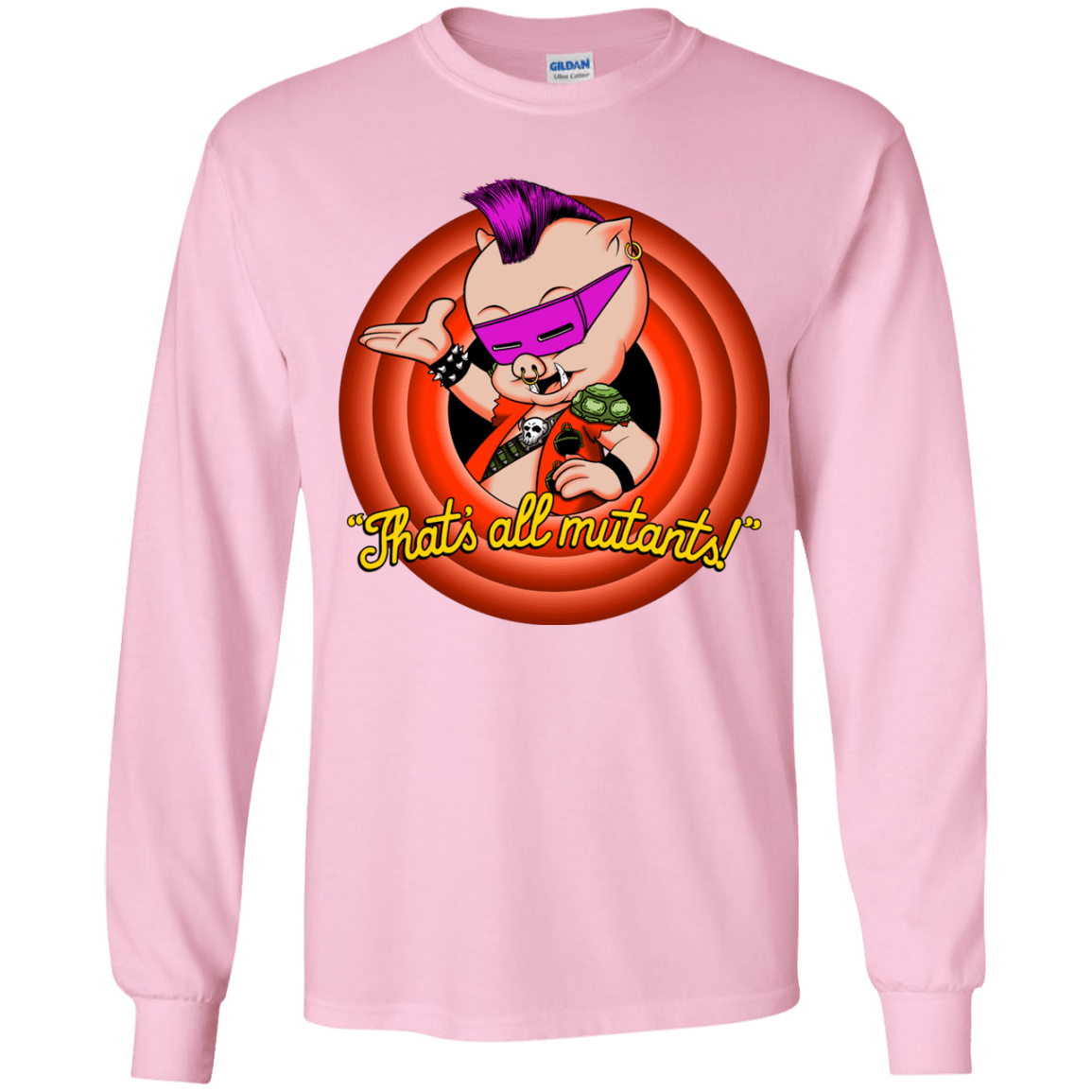 T-Shirts Light Pink / YS Thats all Mutants Youth Long Sleeve T-Shirt