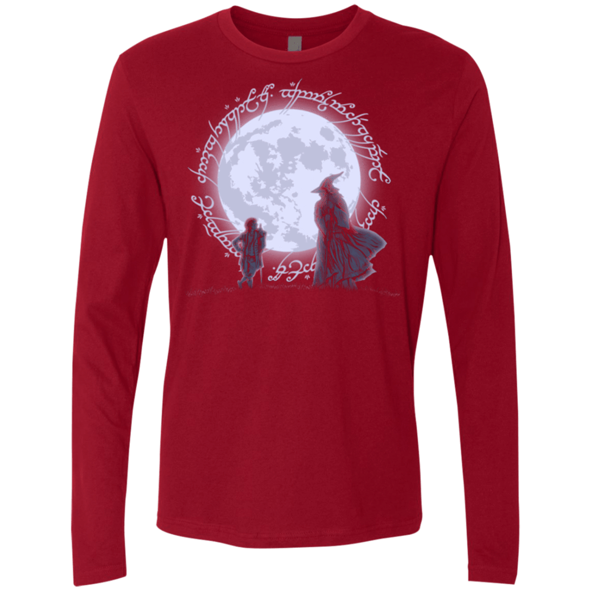 T-Shirts Cardinal / Small The Adventure Begins Men's Premium Long Sleeve