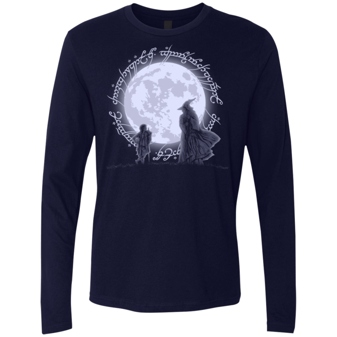 T-Shirts Midnight Navy / Small The Adventure Begins Men's Premium Long Sleeve