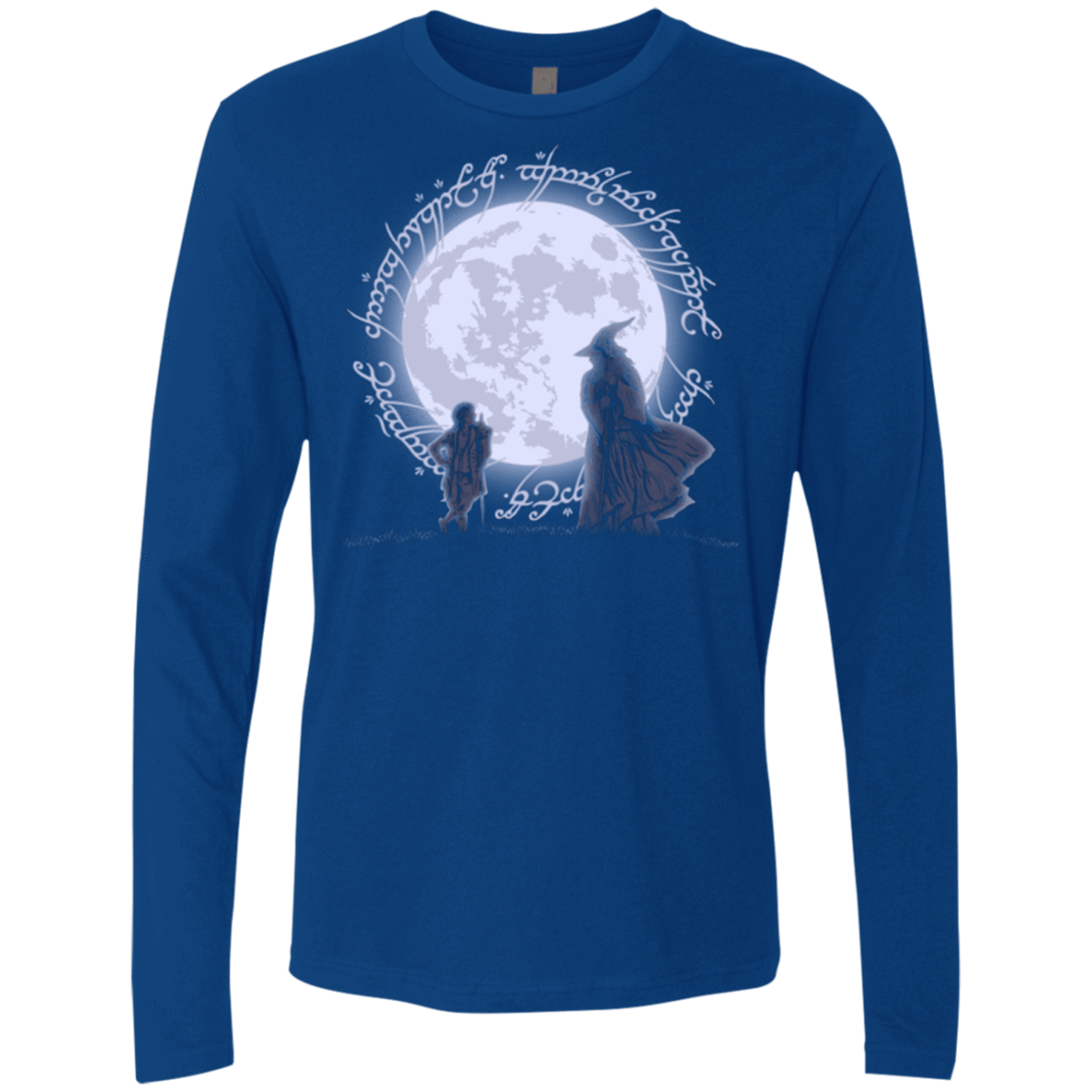 T-Shirts Royal / Small The Adventure Begins Men's Premium Long Sleeve