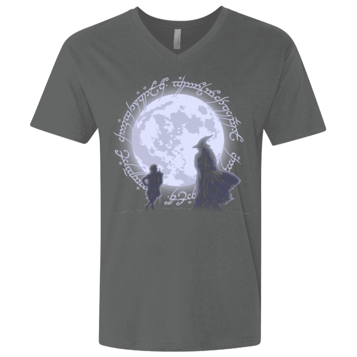 T-Shirts Heavy Metal / X-Small The Adventure Begins Men's Premium V-Neck