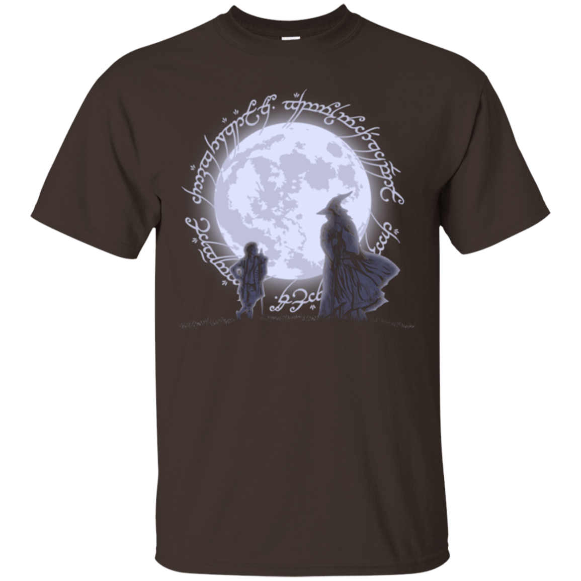 T-Shirts Dark Chocolate / Small The Adventure Begins T-Shirt