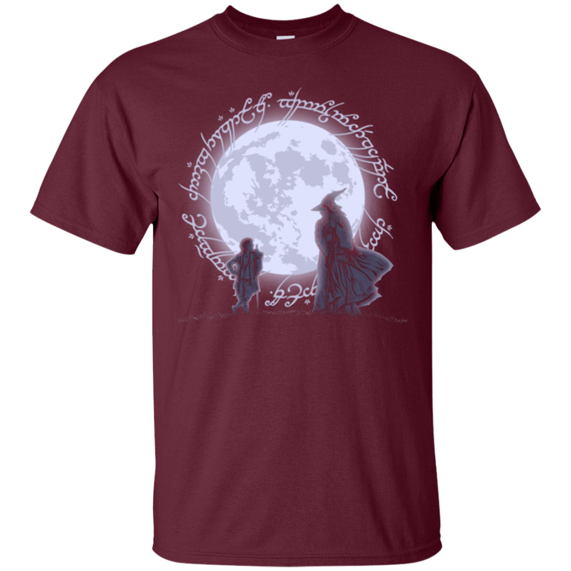 T-Shirts Maroon / Small The Adventure Begins T-Shirt