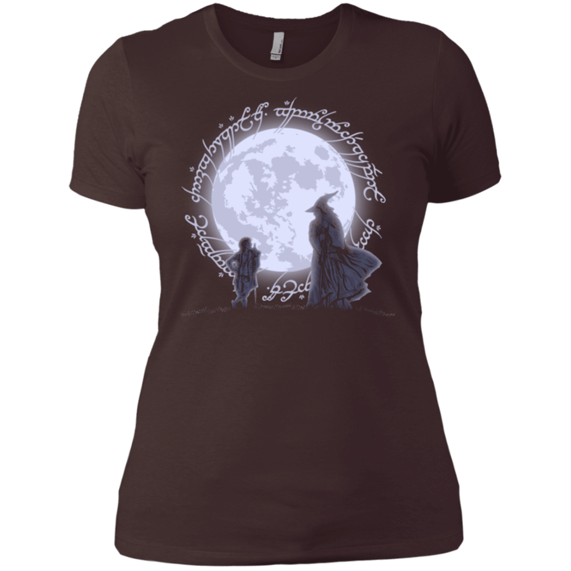 T-Shirts Dark Chocolate / X-Small The Adventure Begins Women's Premium T-Shirt