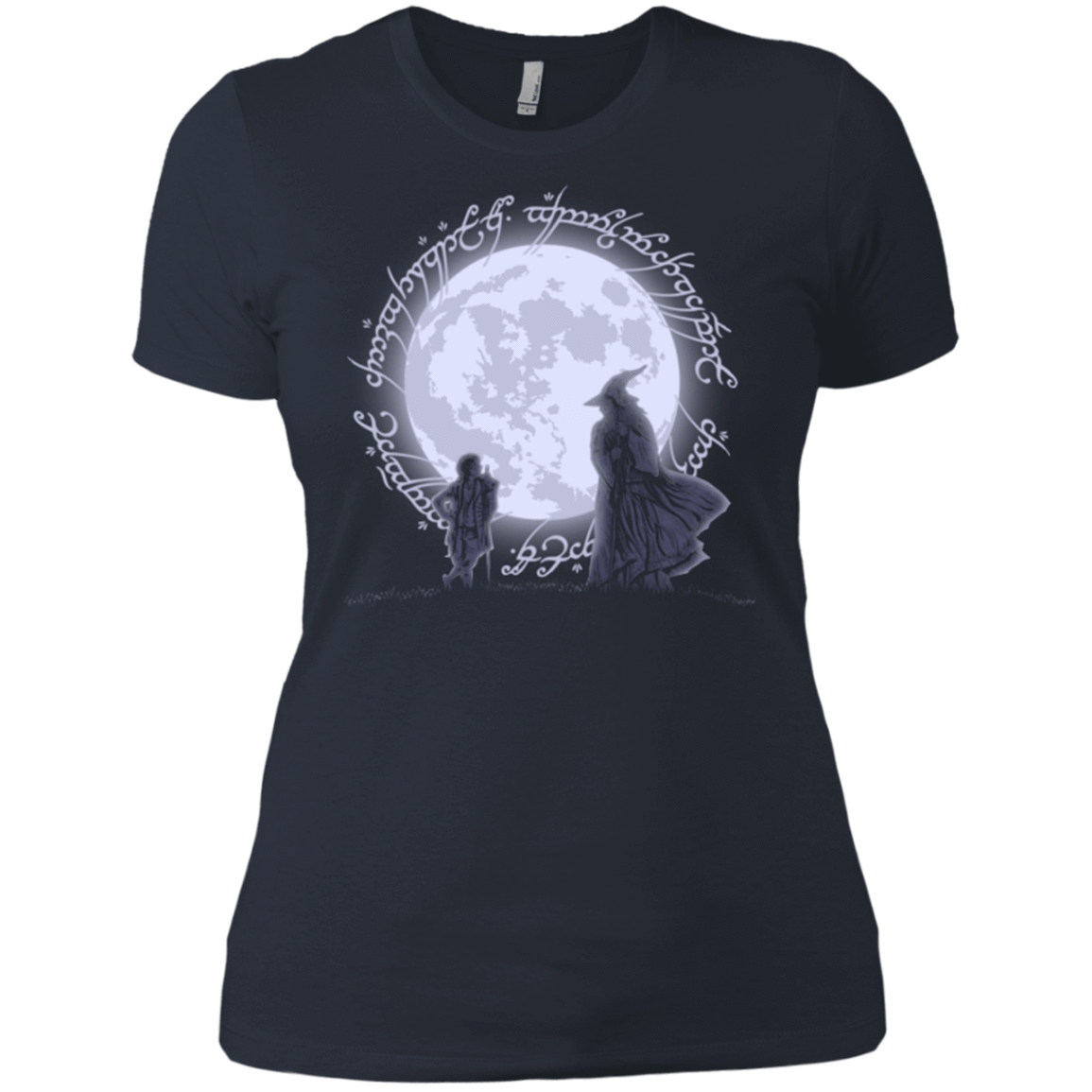 T-Shirts Indigo / X-Small The Adventure Begins Women's Premium T-Shirt