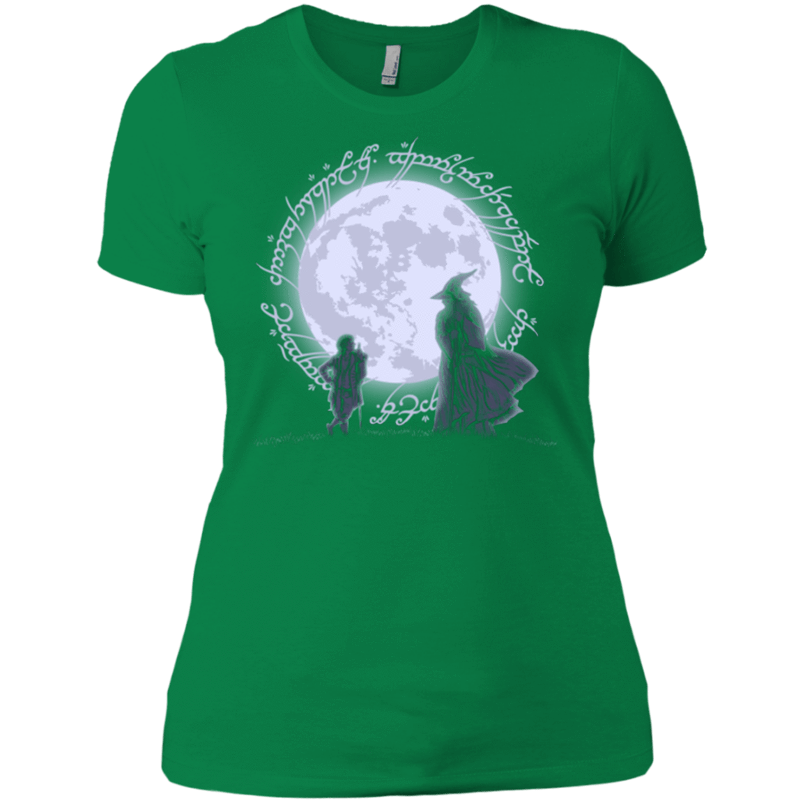 T-Shirts Kelly Green / X-Small The Adventure Begins Women's Premium T-Shirt