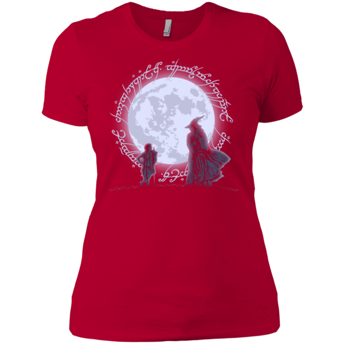 T-Shirts Red / X-Small The Adventure Begins Women's Premium T-Shirt