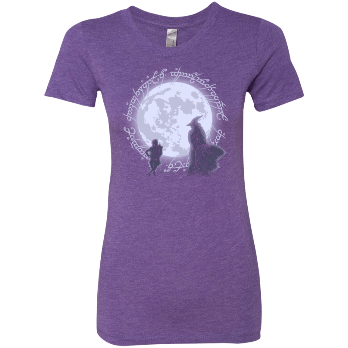 T-Shirts Purple Rush / Small The Adventure Begins Women's Triblend T-Shirt