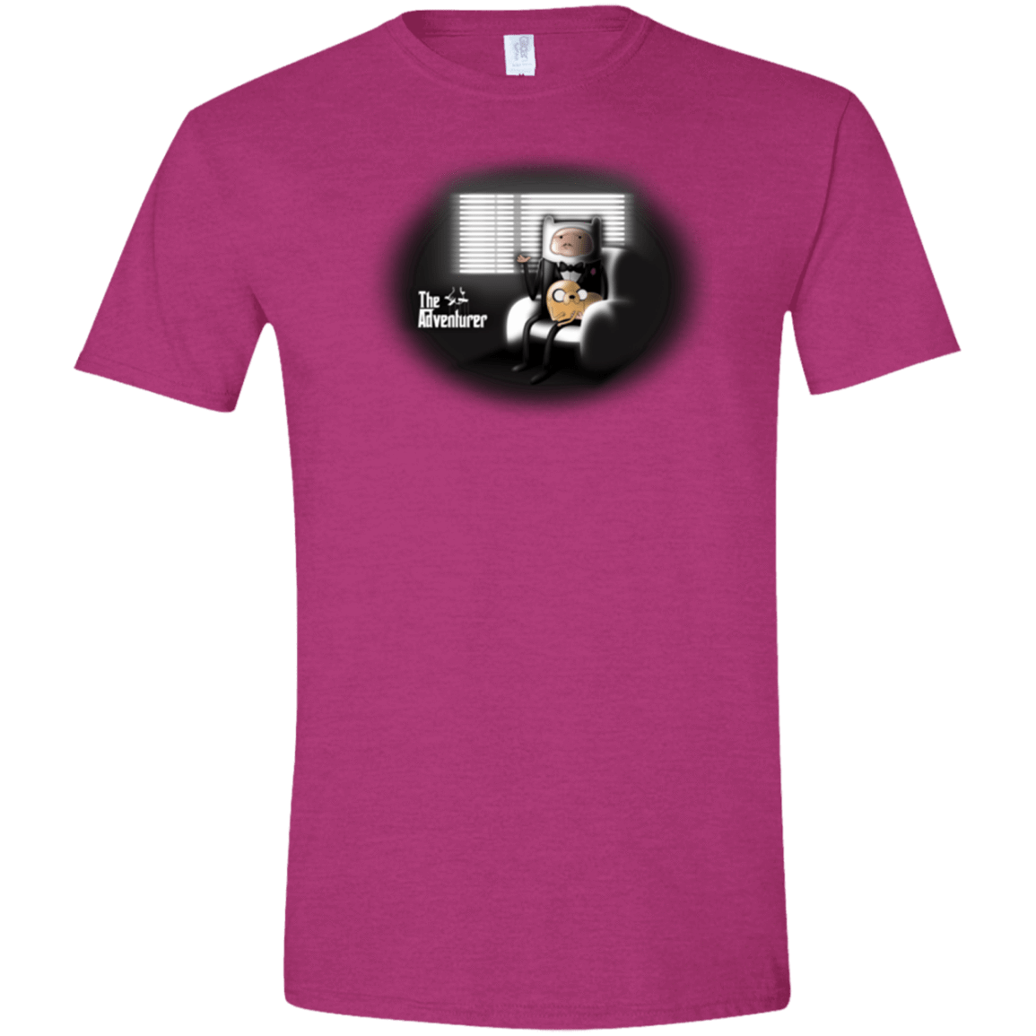 T-Shirts Antique Heliconia / S The Adventurer Men's Semi-Fitted Softstyle