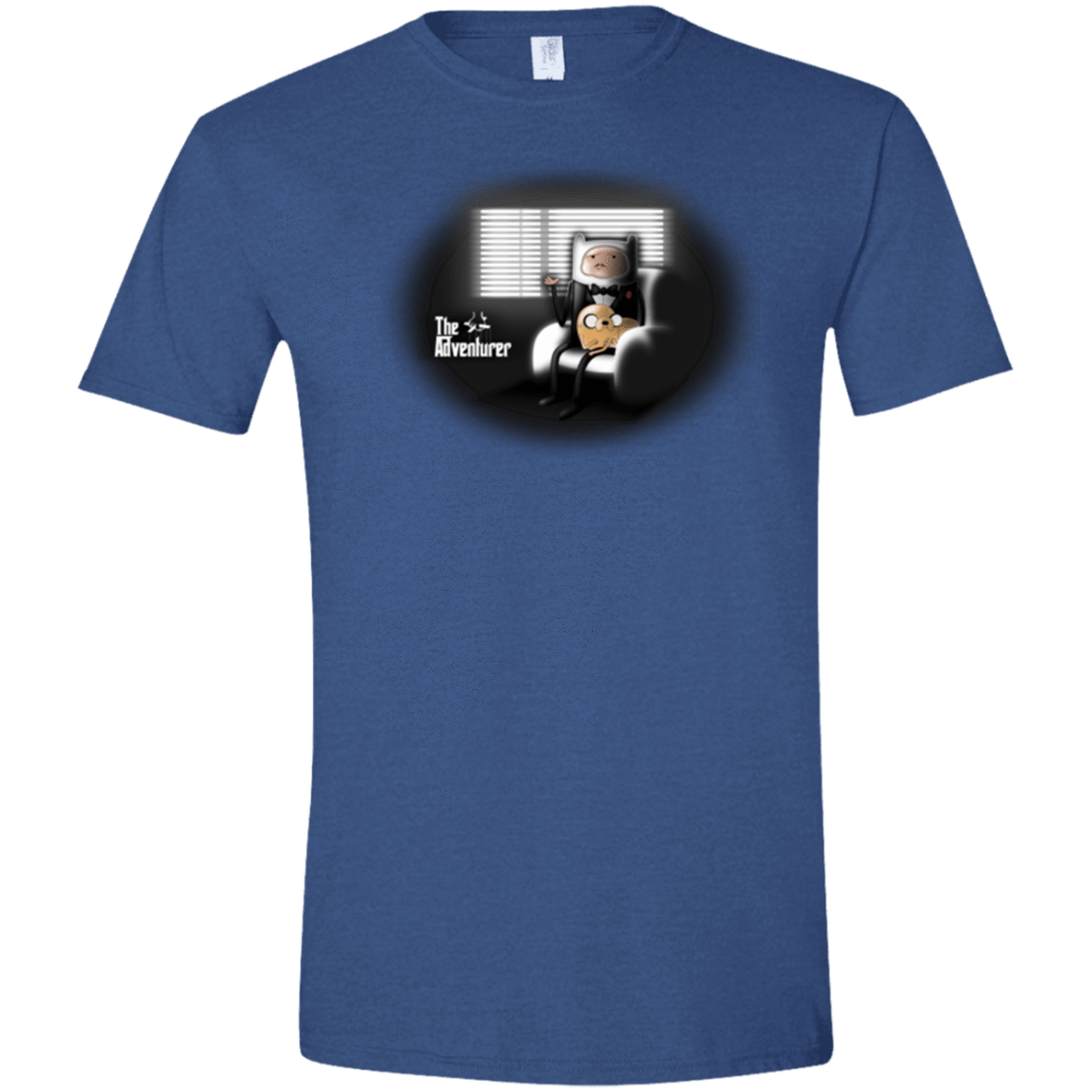 T-Shirts Heather Royal / X-Small The Adventurer Men's Semi-Fitted Softstyle