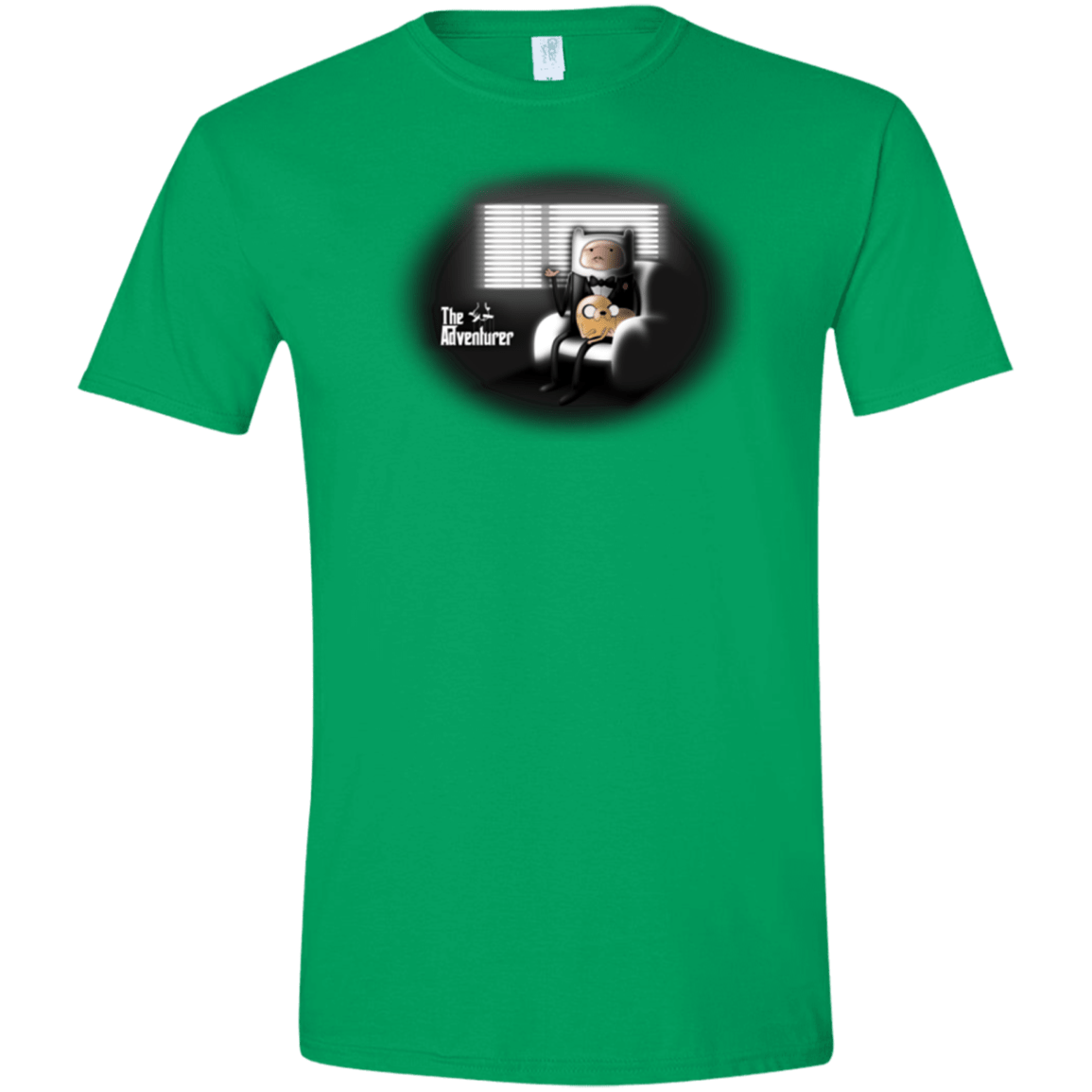 T-Shirts Irish Green / S The Adventurer Men's Semi-Fitted Softstyle