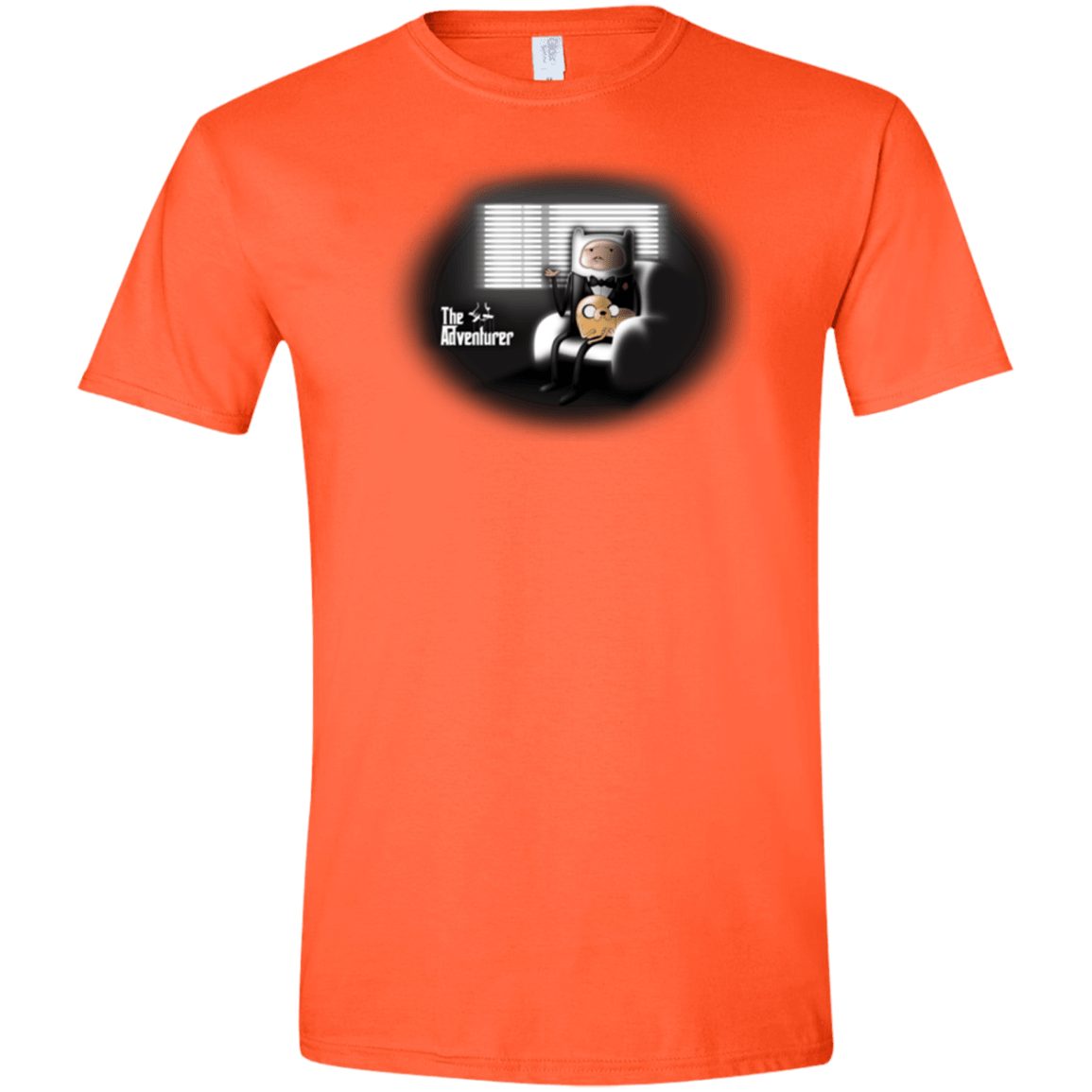 T-Shirts Orange / S The Adventurer Men's Semi-Fitted Softstyle