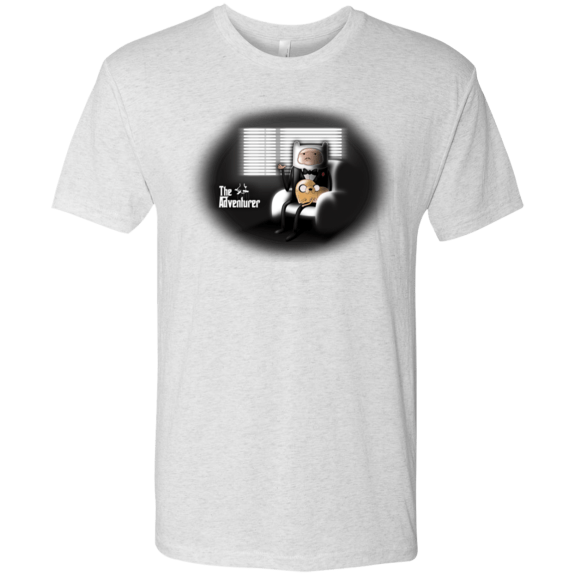 T-Shirts Heather White / S The Adventurer Men's Triblend T-Shirt