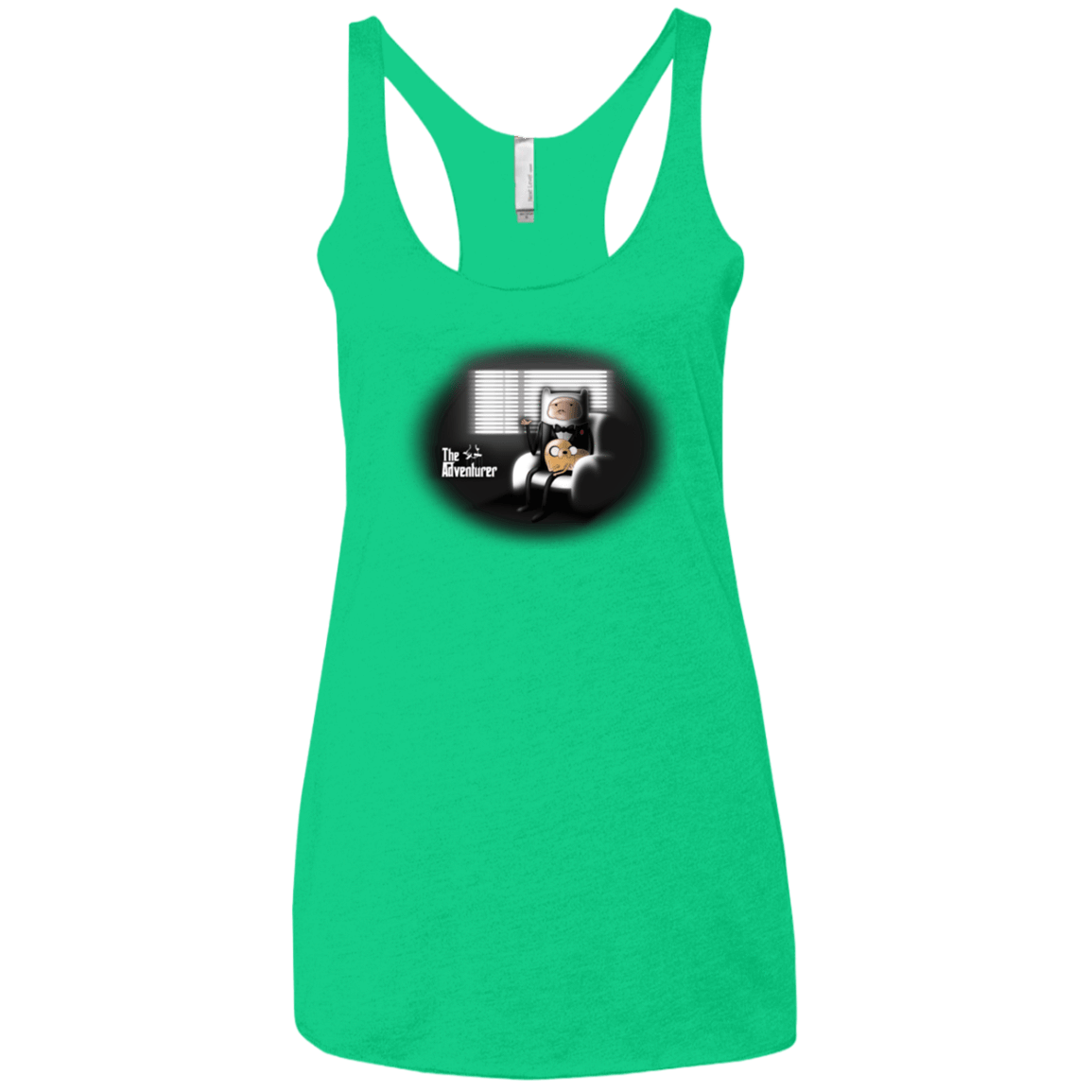 T-Shirts Envy / X-Small The Adventurer Women's Triblend Racerback Tank