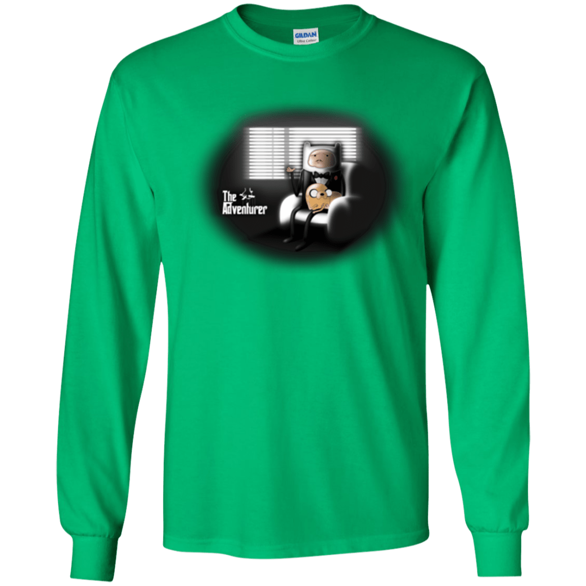 T-Shirts Irish Green / YS The Adventurer Youth Long Sleeve T-Shirt
