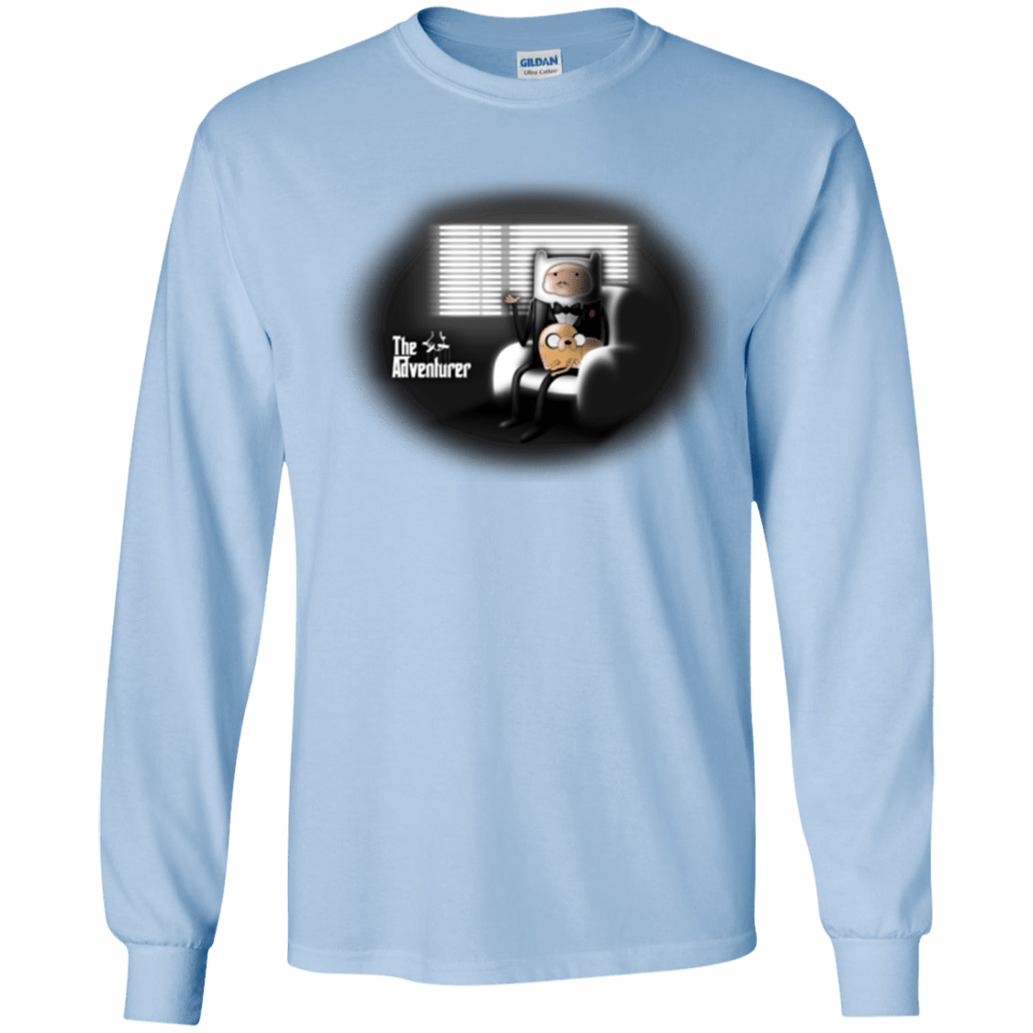 T-Shirts Light Blue / YS The Adventurer Youth Long Sleeve T-Shirt