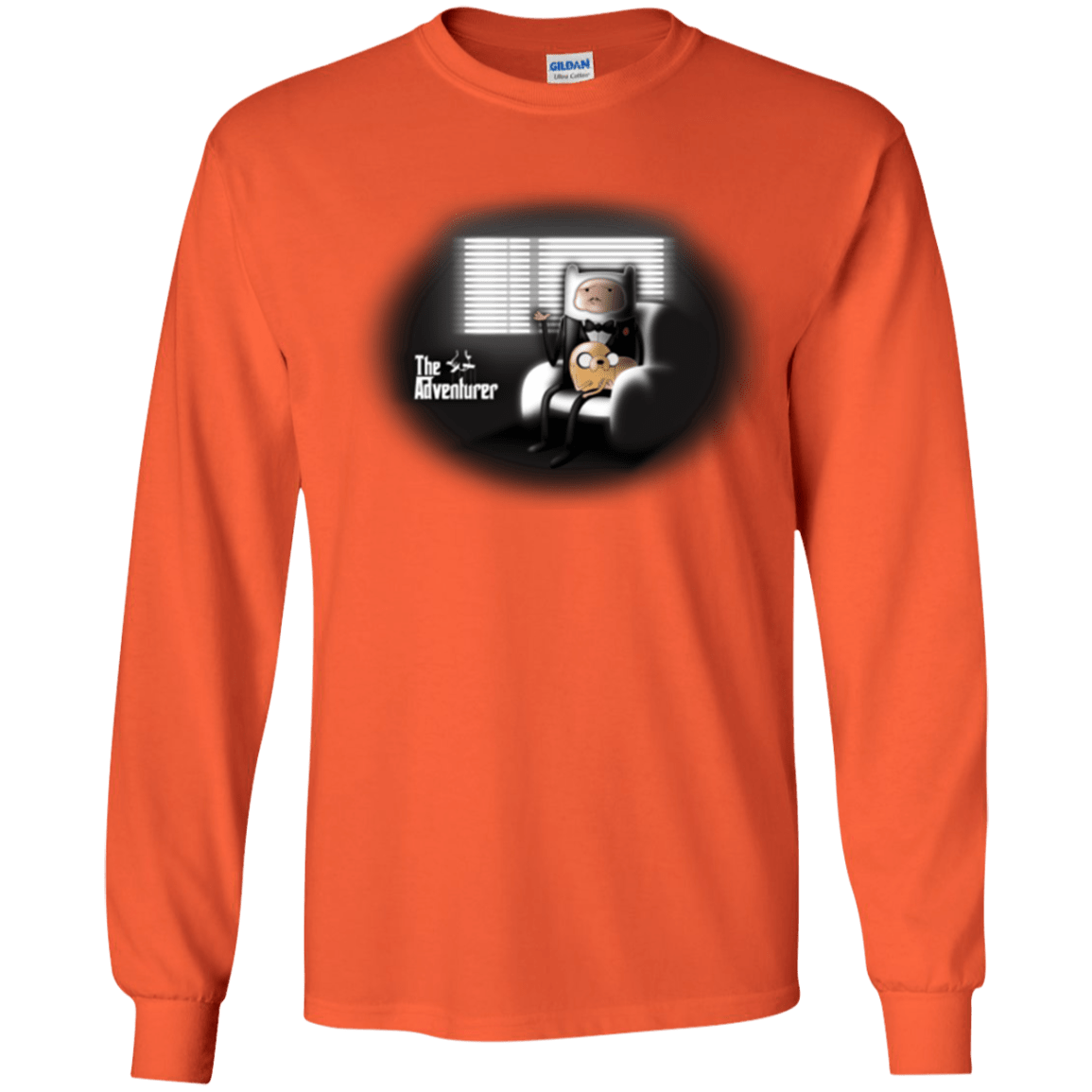 T-Shirts Orange / YS The Adventurer Youth Long Sleeve T-Shirt