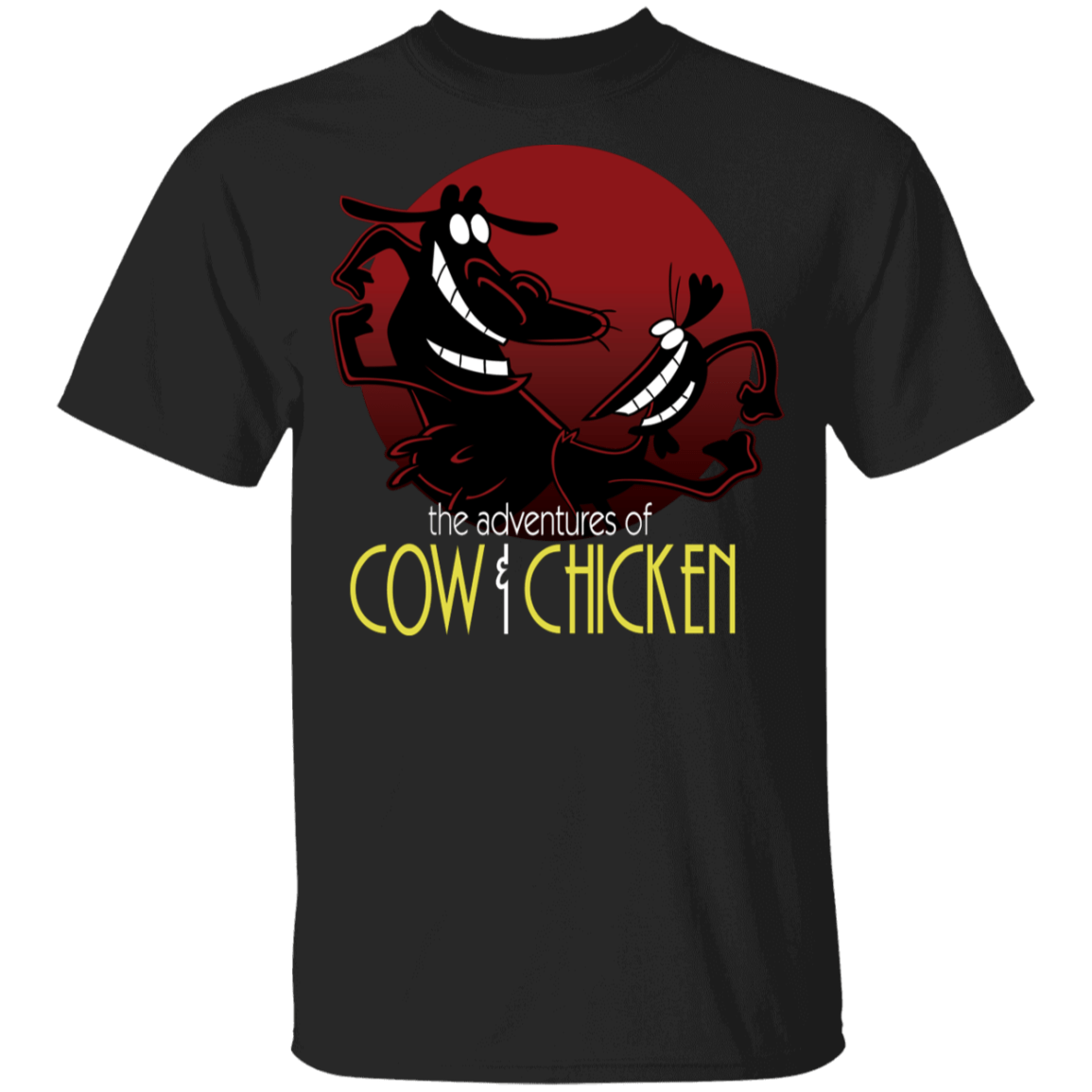 T-Shirts Black / YXS The Adventures of Cow and Chicken Youth T-Shirt
