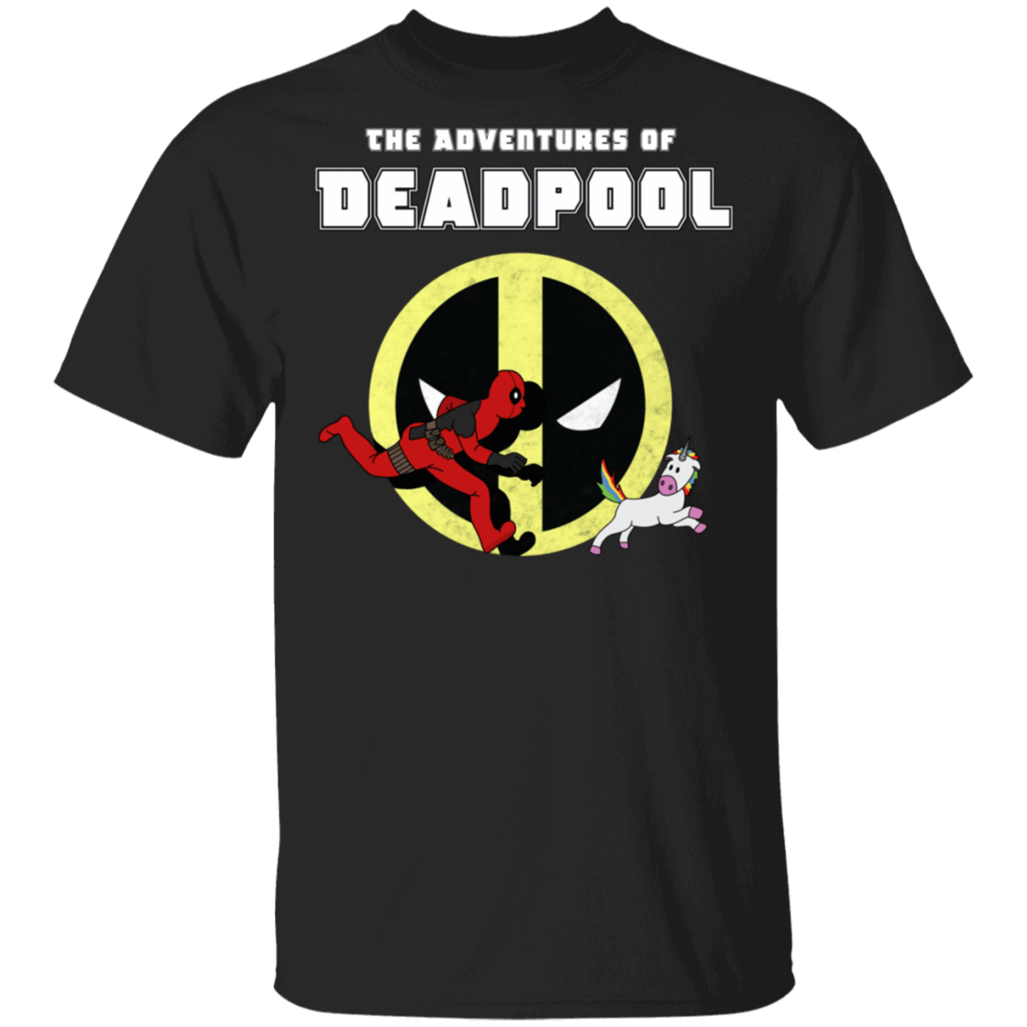 T-Shirts Black / S The Adventures Of Deadpool T-Shirt