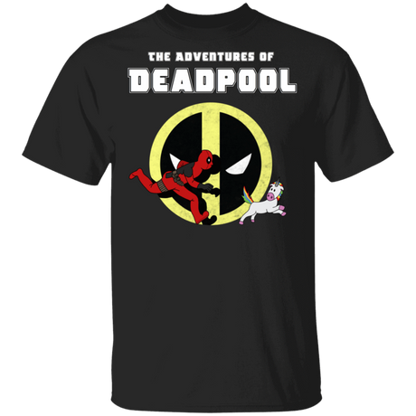 T-Shirts Black / S The Adventures Of Deadpool T-Shirt