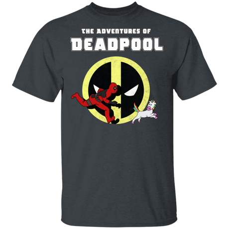 T-Shirts Dark Heather / S The Adventures Of Deadpool T-Shirt