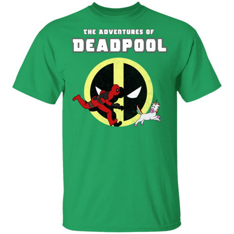 T-Shirts Irish Green / S The Adventures Of Deadpool T-Shirt