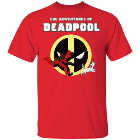 T-Shirts Red / S The Adventures Of Deadpool T-Shirt