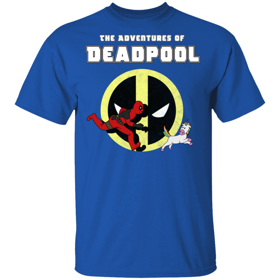 T-Shirts Royal / S The Adventures Of Deadpool T-Shirt
