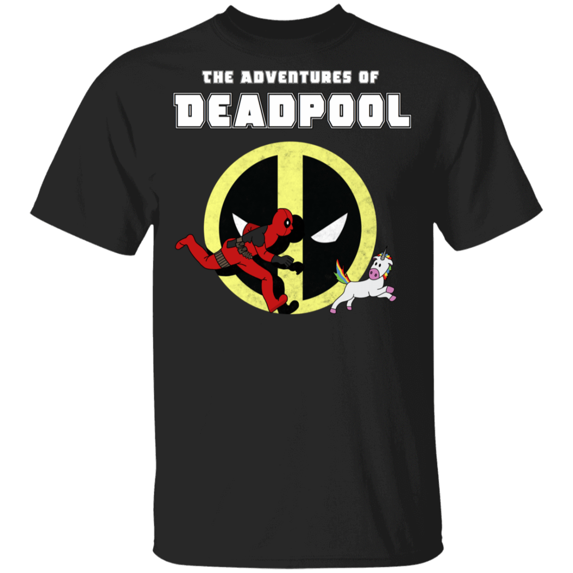T-Shirts Black / YXS The Adventures Of Deadpool Youth T-Shirt
